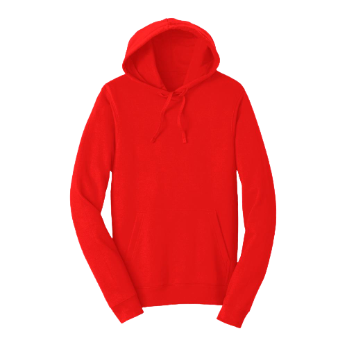 Plain 2025 red hoodie